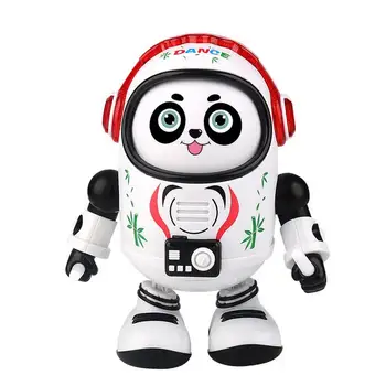 Dans Bebek Oyuncak elektrikli yürüyüş Panda Oyuncaklar bebekler İçin öğrenme geliştirme oyuncak ışıkları Ve müzik İle yürümeye başlayan çocuklar İçin Hediyeler 6