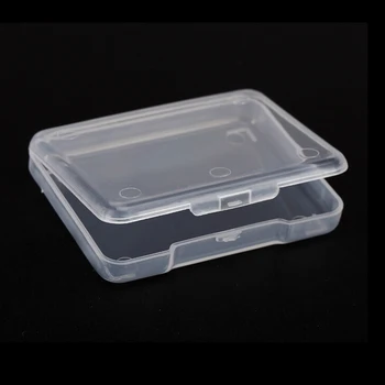 Yeni 5 ADET Plastik Şeffaf Küçük Şeffaf Mağaza Kapaklı saklama kutusu Koleksiyonu Konteyner Vaka takı Bitirme kutusu Aksesuarları