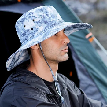 Yaz Erkekler Anti-Uv güneş şapkaları Açık balıkçılık şapkası Moda Büyük Ağız Kapaklar kadın Yaz Şapka Erkek Kova Şapka