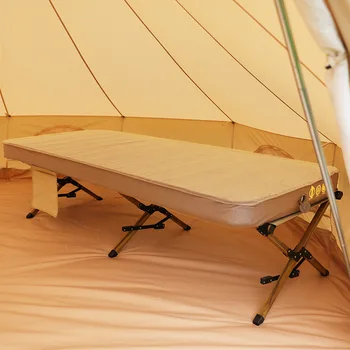 Açık Şişme Mat Tek, Çift Kalın Otomatik Şişme Nem Geçirmez Ped Kamp Çadır Yatak Yatak