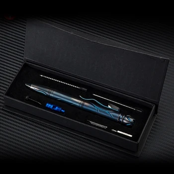 H1150 Yeni ürün serin çok fonksiyonlu göz kamaştırıcı mavi taktik kalem kendini savunma savunma alarmı hayatta kalma
