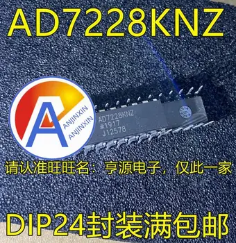 10 adet 100 % orijinal yeni AD7228 AD7228KN AD7228KNZ DIP-24 pin entegre devre dijital-analog dönüştürücü çip