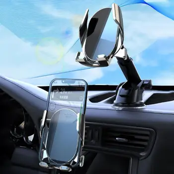 Araba telefon standı Dayanıklı Araç Telefonu Rafı Taşınabilir kaymaz Pratik Yerçekimi Araba Hava Çıkış Navigasyon Cep telefon braketi