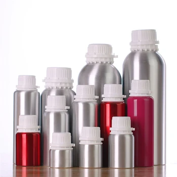 Alüminyum Parfüm Şişesi Taşınabilir Boş Konteyner Seyahat Temel Yağ Şişesi Anti-hırsızlık Stoper Kozmetik Alt şişeleme
