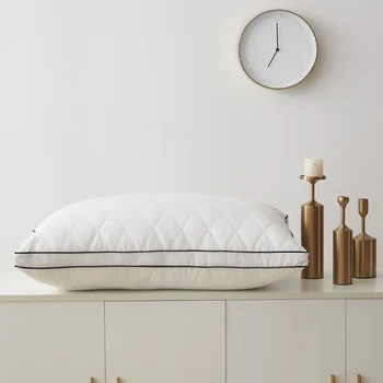 Yastıklar Yatak Odası Boyun Süslemeleri Ev için Eklemek için Geri Uyumak için Yatak Dekoratif Ev Servikal Yastık
