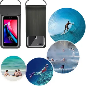 6 İnç Su Geçirmez Cep Telefonu Kılıfı Yüzme Telefon Kılıfı Dalış Sörf Plaj Kullanımı İçin Samsung Galaxy S Duos S7562 / S Duos