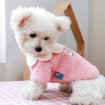 Köpek Güz Kış Giysileri Teddy Bichon Pomeranian Köpek Giysileri Köpek outftis Pet Giyim Küçük köpek Giyim Köpek Kıyafetleri