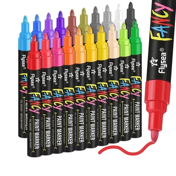 Boya Kalemleri boya kalemi s, 20 Renk Yağ Bazlı Su Geçirmez boya kalemi Kalem Seti, Asla Solmaz Hızlı Kuru Ve Kalıcı