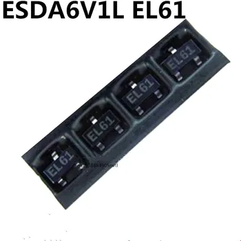 Orijinal 50 adet / ESDA6V1L EL61 SOT-23