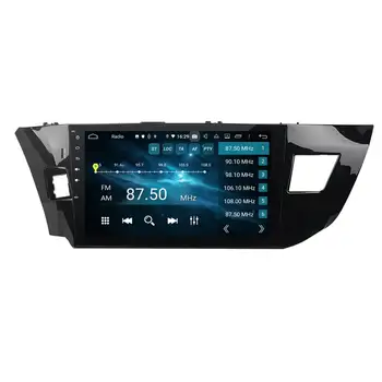 PX6 4gb + 64gb Android 10 Araba Radyo DVD GPS Bluetooth 5.0 WIFI Toyota Levin 2013 için 2014 2015 Araba Multimedya Oynatıcı