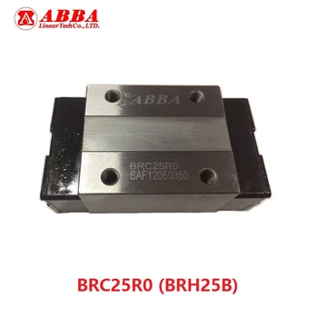 4 adet Orijinal Tayvan ABBA BRC25RO / BRH25B Lineer dar Blok Lineer Ray Kılavuz Rulman CNC Router Lazer Makinesi parçaları