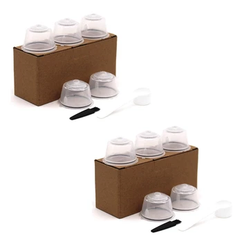 10 ADET Kullanımlık Nestle Dolce Gusto Kahve kapsül filtre Bardak Doldurulabilir Filtre Sepeti Kapaklar Kullanımlık Kaşık Fırça-1