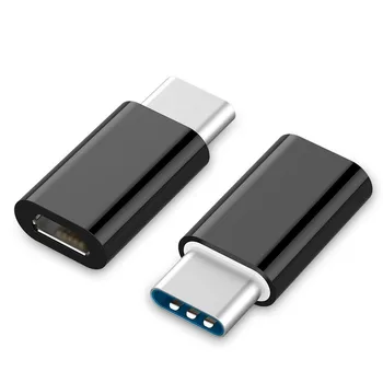 100 adet USB 3.1 Tip C OTG Adaptör mikro USB Dişi C Tipi Erkek Dönüştürücü Samsung Galaxy Not 8 için S8 Artı/A5/A7 2017 / Oneplus