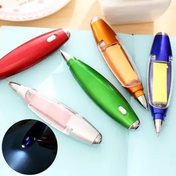 Anti-scratch Uzun ömürlü Taşınabilir İmza Yazma Akıcı LED Tükenmez Kalem Hediyeler için