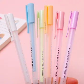1 adet Tutkal Kalem Nokta Tutkal Kalem Katı çubuk tutkal Kalem Şekli Şeker Renk Çabuk kuruyan Yüksek Viskoziteli Yaratıcı Öğrenciler Kırtasiye