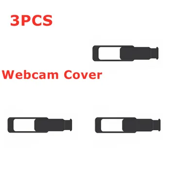 3 ADET Dizüstü kamera kılıfı Webcam Kapağı Slayt Ultra İnce Güvenlik Barınak Evrensel kamera kılıfı Sticker Dizüstü PC için Web Kamera