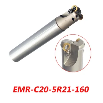 Ücretsiz Kargo EMR-C20-5R21-160 endekslenebilir düz frezeleme kesici aletler İçin RPMW1003MO Karbür Uçlar