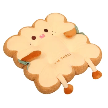 Yumuşak Tost Kawaii ekmek peluş oyuncak kız noel hediyesi için çocuk peluş oyuncaklar Ev dekorasyon rahat petal yastık bay wi