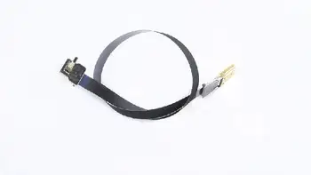 Süper Yumuşak Korumalı HDMI-Mikro HDMI Dönüştürme Kablosu-Gümüş / Siyah, 20CM