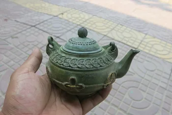 Çok nadir Qing Hanedanı Bronz çaydanlık, Paralar