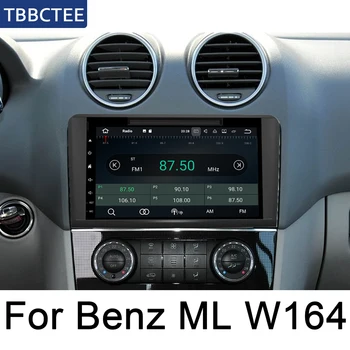 Mercedes Benz ML Sınıfı için W164 2005~2012 NTG Android Oto DVD Radyo Araba Multimedya Oynatıcı GPS Navigasyon Sistemi Radyo wifi Haritası