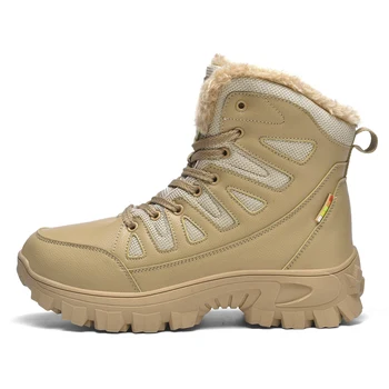 OLOMLB Kış Pamuk Erkekler Sneakers Adam yürüyüş ayakkabıları Açık Dağ Botları tırmanma Ayakkabıları Zapatos De Hombre Artı Boyutu 39-48