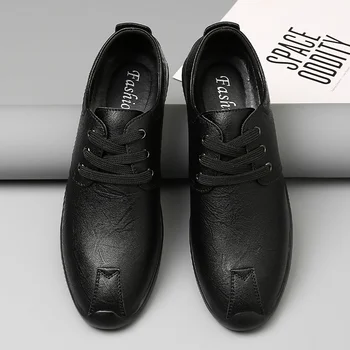 Erkek Loafer'lar İnek rahat ayakkabılar Deri Yeni Vintage Siyah Oxford Ayakkabı Erkekler Tasarımcı Flats Ayakkabı rahat elbise S13900-S13903 C1