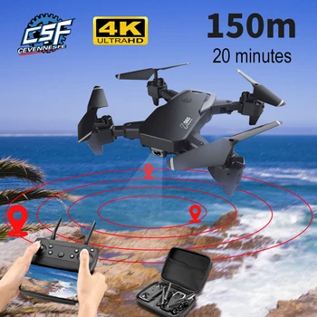 2020 YENİ S60 pro Drone 20min 1000M GPS 5G WİFİ 4K HD Geniş Açı Kamera 1080P WiFi fpv Çift Kamera Quadcopter Yükseklik Tutun Drone