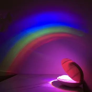 3 Modları RGB LED lamba renkli Led yaratıcı gece lambası yumurta şekilli gökkuşağı projektör ışık romantik sihirli çocuk yatak odası MJ825