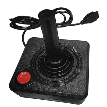 Oyun joystick denetleyicisi Atari 2600 Oyun Rocker 4 Yollu Kolu ve Tek Eylem Düğmesi Retro Gamepad