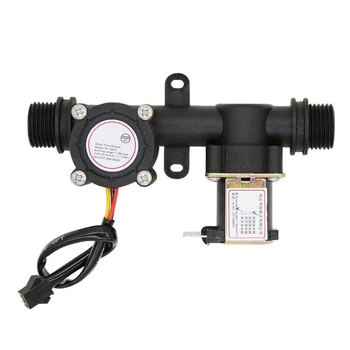 Uygun DN15 2-30L / dak Su Akış Sensörü Su Kontrolörü Anahtarı Su ısıtıcı su sebili G1 / 2 4 Puan R7UA