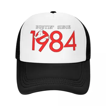 Ghostbusters Film kamyon şoförü şapkaları Bustin 1984 Yılından Bu Yana Örgü Net beyzbol şapkası Snapback Hip Hop Sadjustable Doruğa Şapka Erkekler Kadınlar İçin